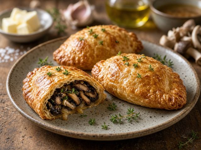 Forest Mushroom Hand Pies