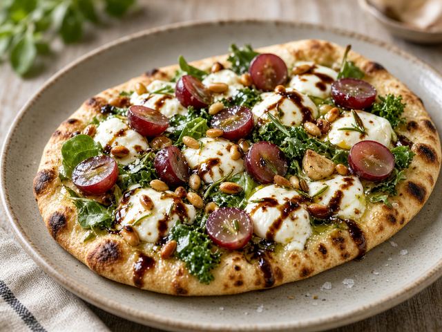 Grape & Greens Flatbread