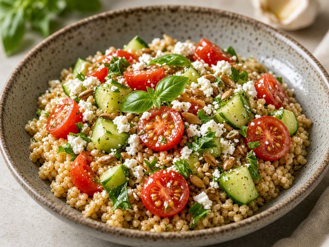 Grape Tomato & Herb Farro Bowl