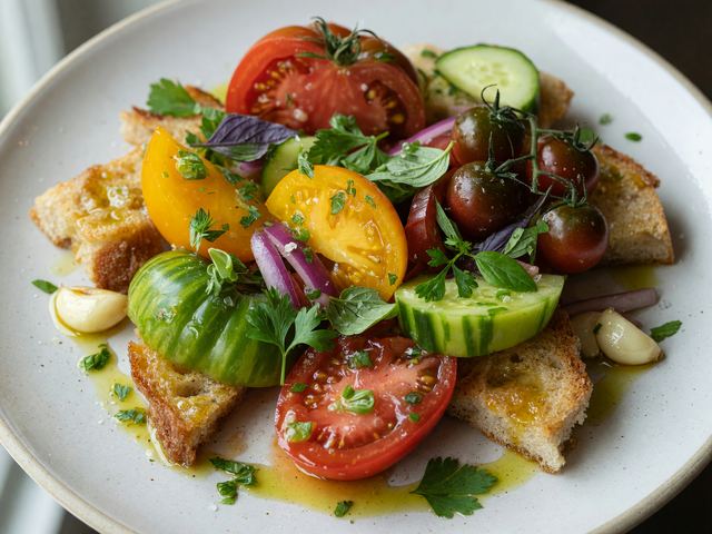 Heirloom Tomato Panzanella