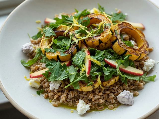 Squash & Herb Grain Bowl