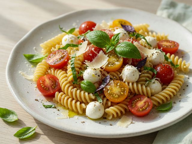 Tomato Basil Pasta Salad
