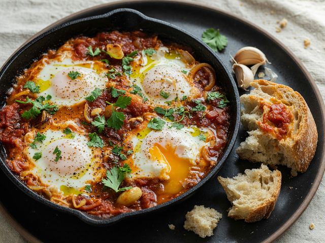 5-Ingredient Shakshuka Skillet