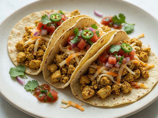 5-Ingredient Tofu Scramble Tacos