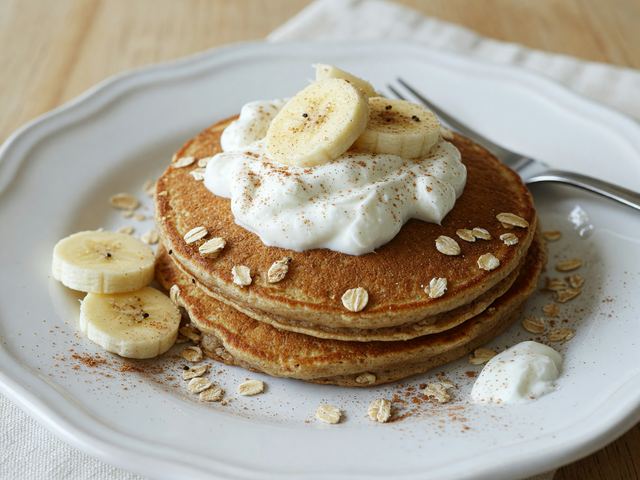 Classic-Swap Protein Pancakes with Greek Yogurt