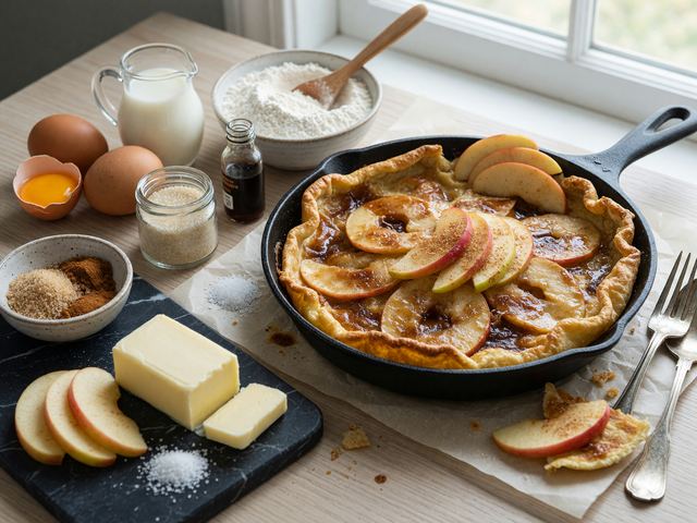 French Honeycrisp Apple Dutch Baby