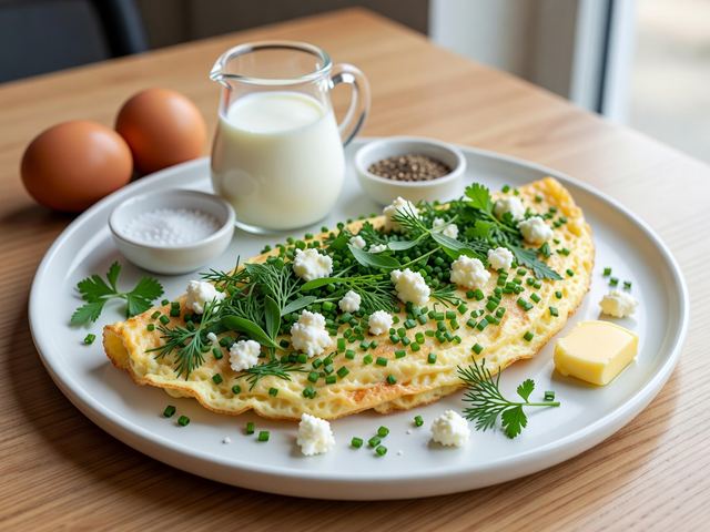 Howl's Herb Omelette