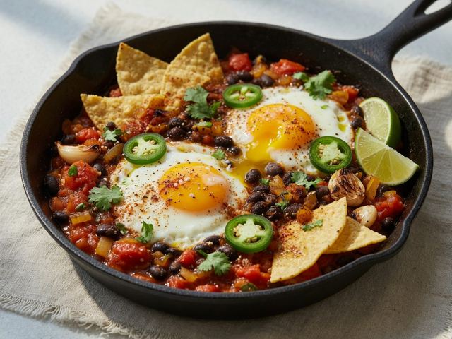Huevos Rancheros Breakfast Skillet