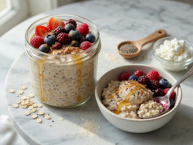 Meal-Prep Overnight Protein Oats
