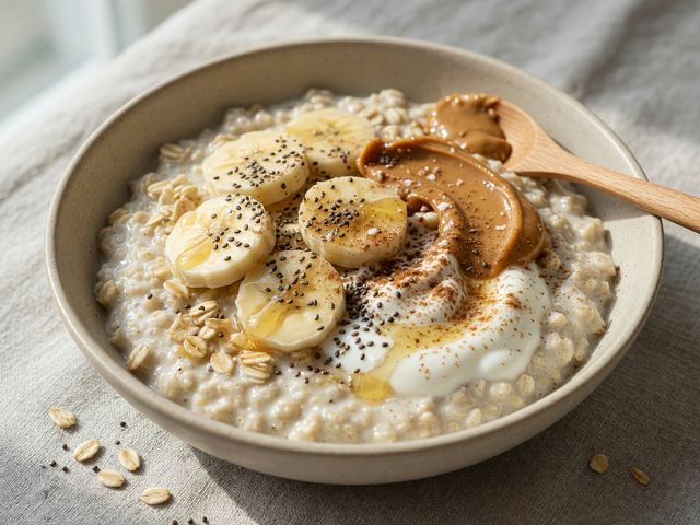 Muscle-Building Greek Yogurt Protein Oats