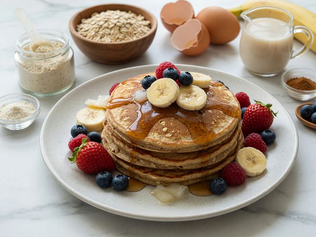 Muscle-Building Protein Pancakes