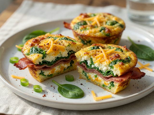 Muscle-Building Turkey Bacon Egg Muffin Cups