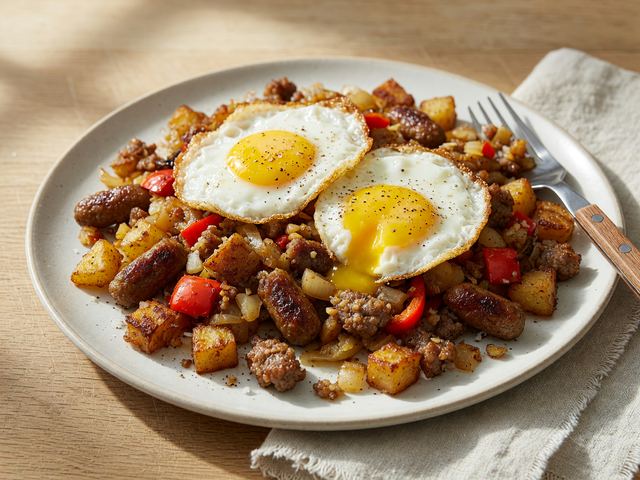 One-Pan Breakfast Sausage Hash