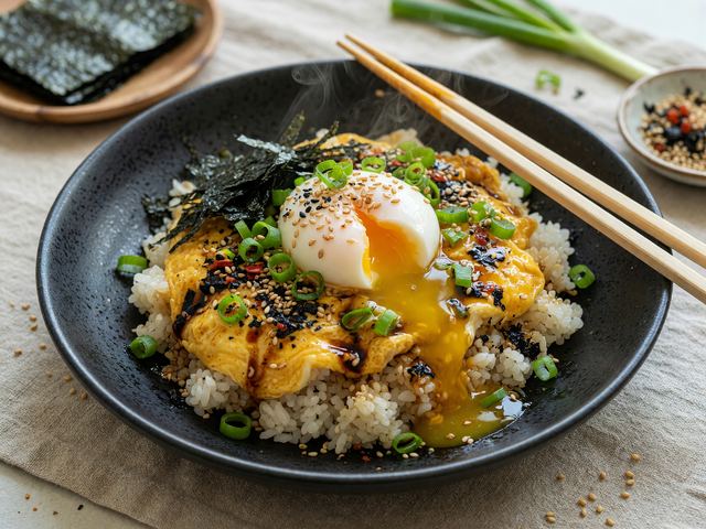One-Pan Japanese Tamago Kake Gohan