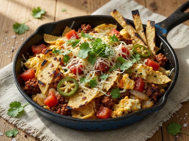 One-Pan Mexican Migas Breakfast Skillet