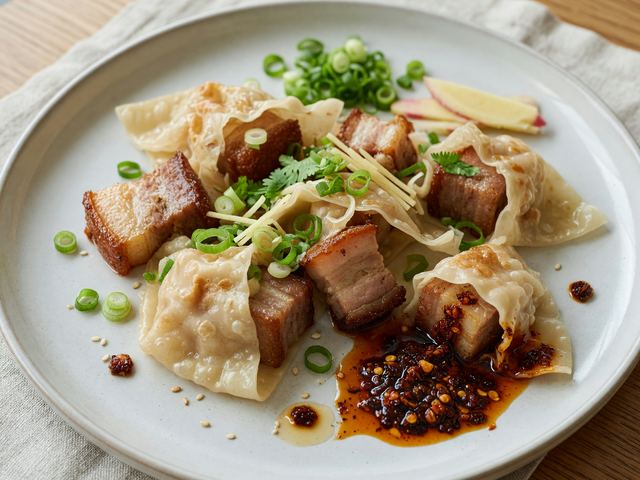 Pork Belly Lazy Blanket Dumplings