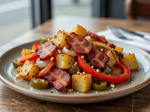 Smoky Bacon Breakfast Hash