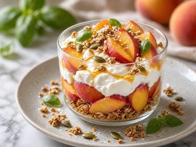 Stone Fruit Yogurt Parfaits