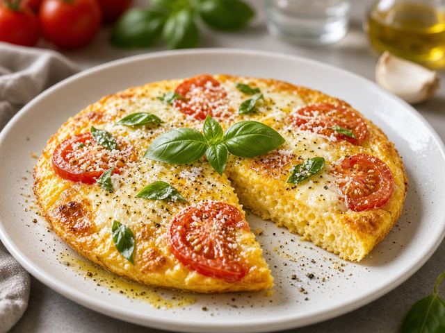 Tomato Basil Frittata
