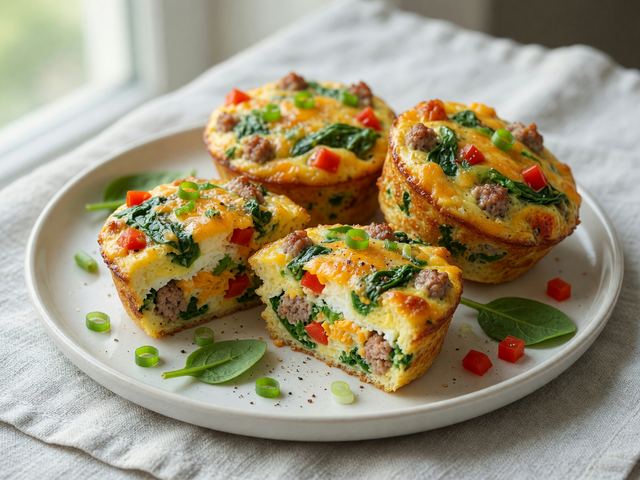 Turkey Sausage Egg Muffins