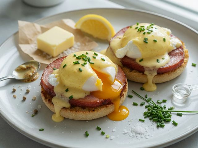 Weekend Eggs Benedict with Foolproof Blender Hollandaise