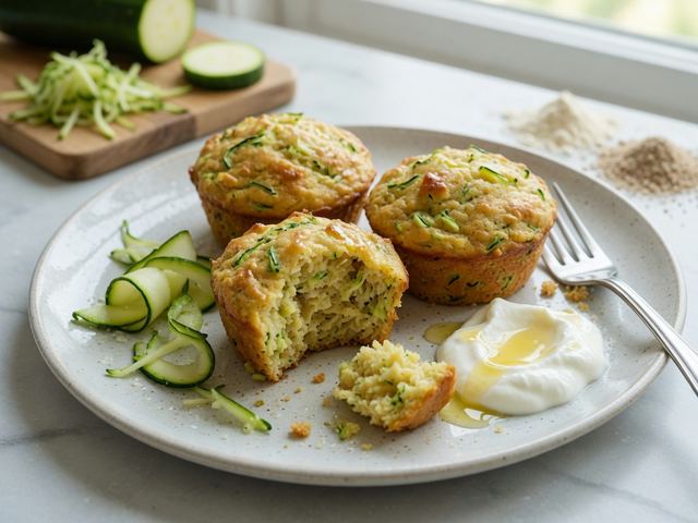 Zucchini Breakfast Muffins