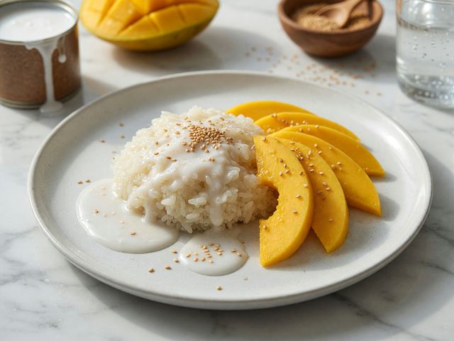 30-Minute Mango Sticky Rice Simplified
