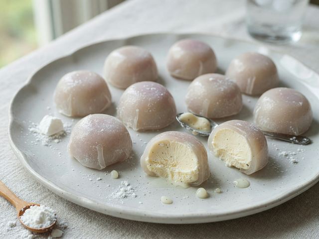 30-Minute Mochi Ice Cream Bites