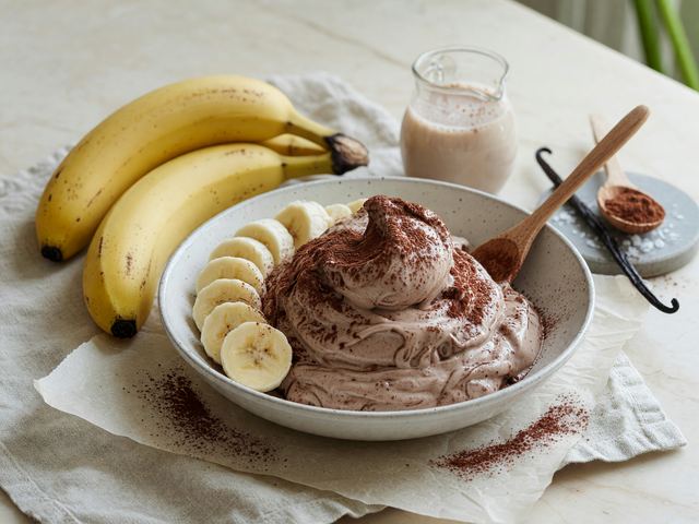5-Ingredient Banana Nice Cream