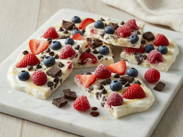 5-Ingredient Frozen Yogurt Bark