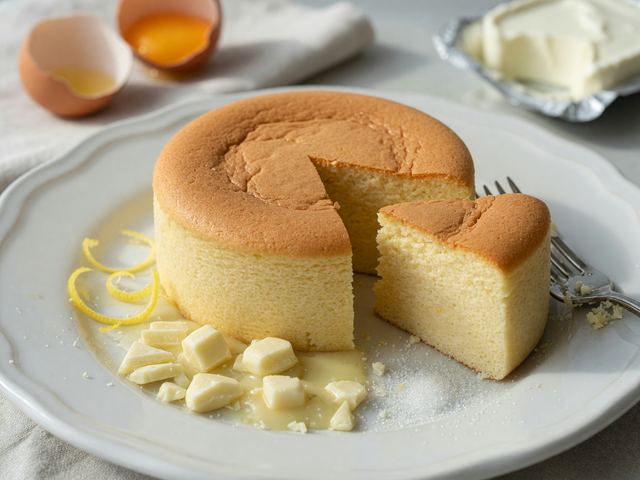 5-Ingredient Two-Ingredient Japanese Cheesecake