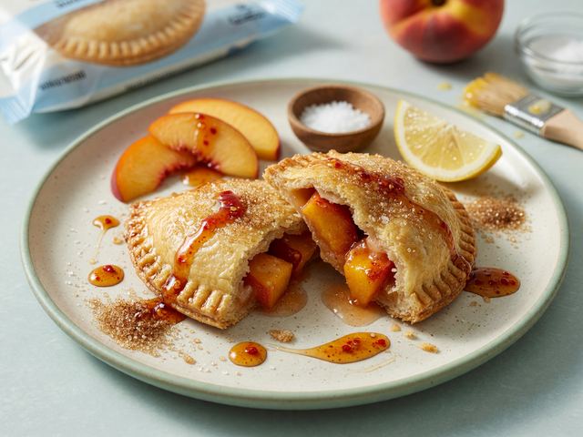 Air-Fryer Hot-Honey Peach Hand Pies