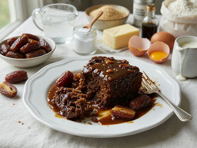 British Sticky Toffee Crockpot Pudding