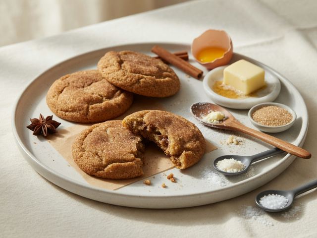 Brown-Butter Chai Snickerdoodles
