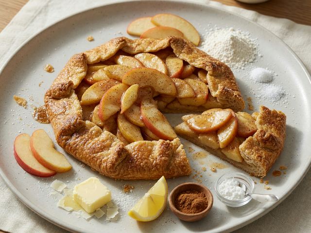 Brown-Butter Crisp Apple Galette