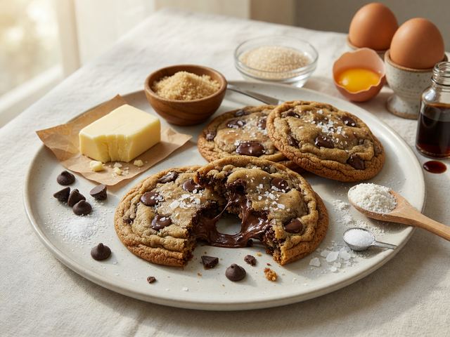 Brown Butter Sea Salt Chocolate Chip Cookies