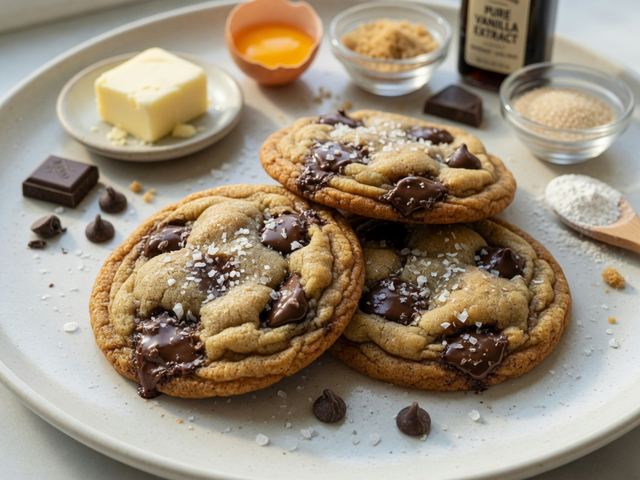 Brown Butter Sea Salt Chocolate Chip Cookies