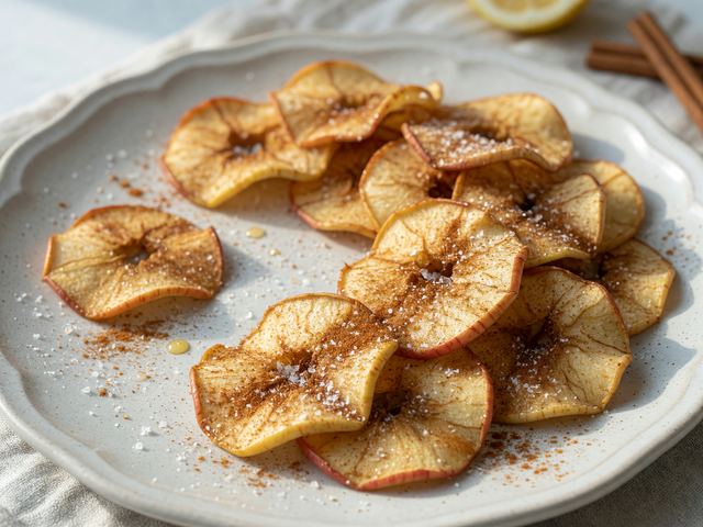 Classic-Swap Air-Fryer Cinnamon Apple Chips