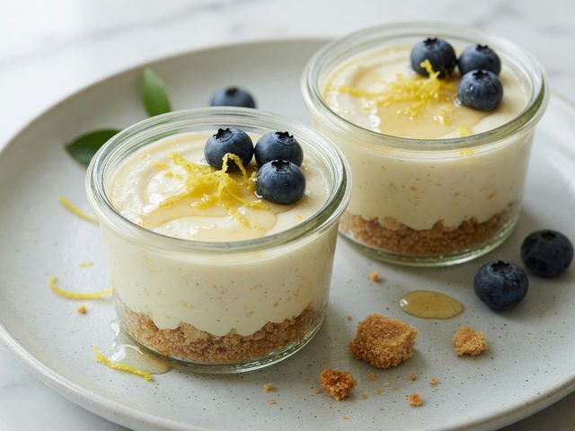 Classic-Swap Greek Yogurt Cheesecake Cups