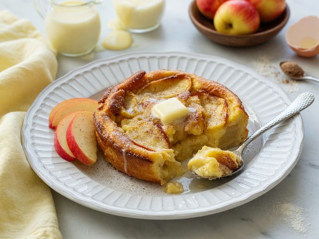 French Gala Apple Clafoutis