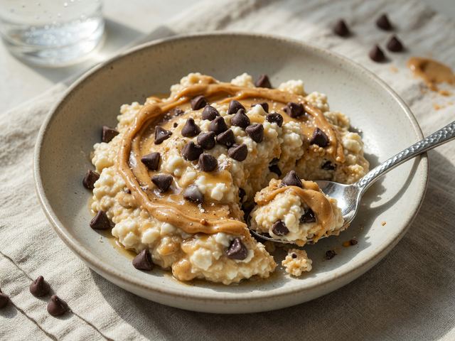 High-Protein Cottage Cheese Cookie Dough