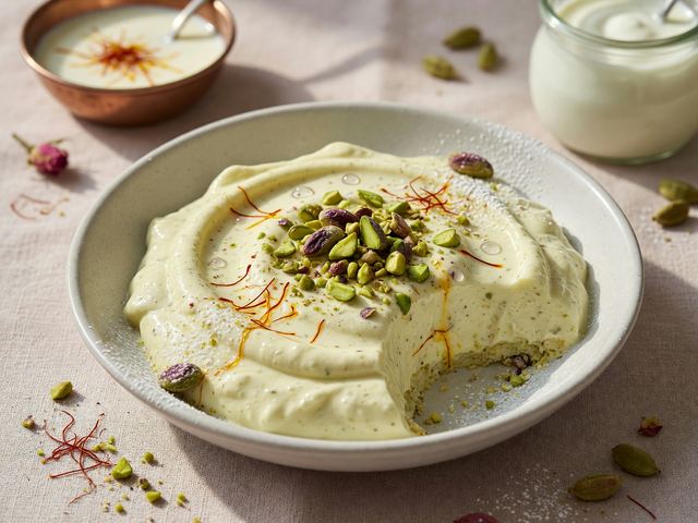 Indian Cardamom Yogurt Mousse