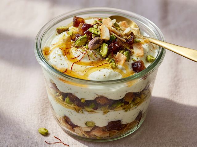 Indian Cardamom Yogurt Parfait