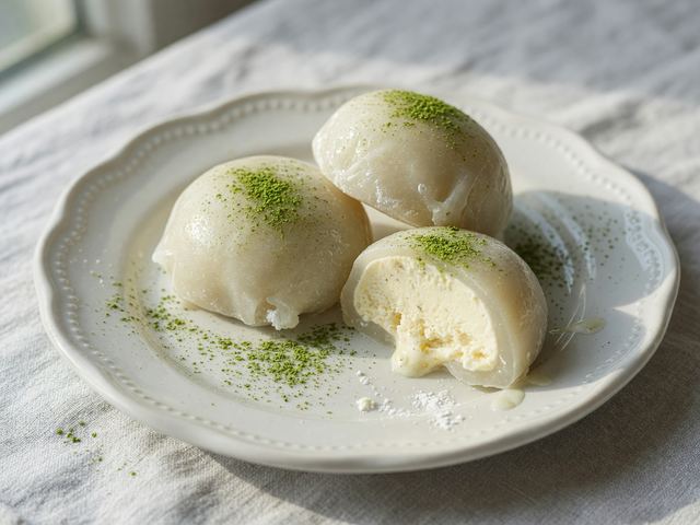 Japanese Mochi Ice Cream Bites