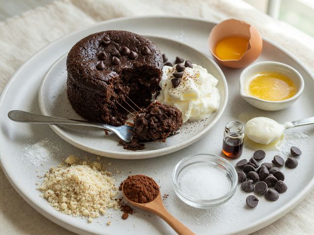 Keto Mug Cake with Almond Flour