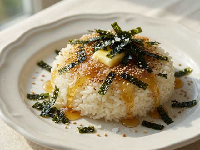 Korean Honey Butter Rice Treat