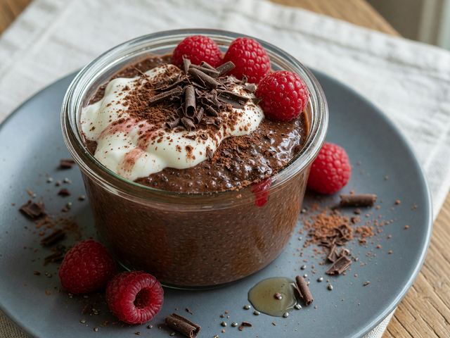 Meal-Prep Chia Chocolate Pudding