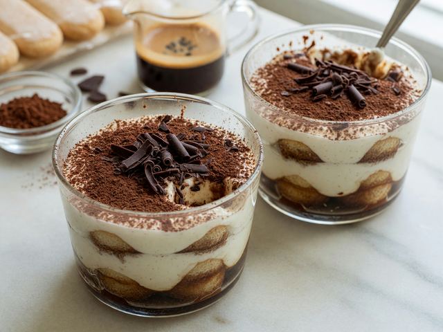 Meal-Prep Protein Tiramisu Cups
