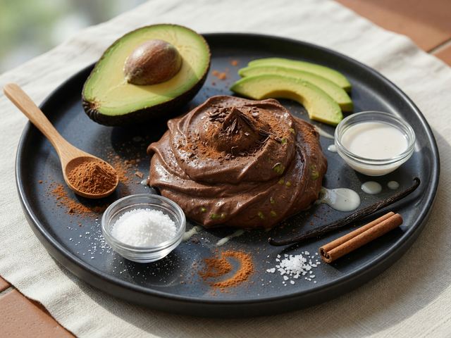 Mexican Chocolate Avocado Mousse