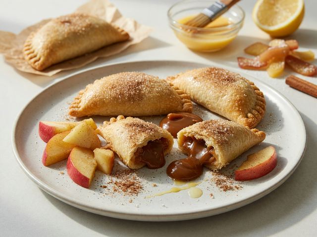 Mexican Dulce de Leche Apple Empanadas